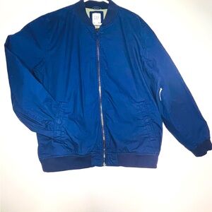 Gap blue bomber jacket